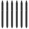 Gel Pens, 6PCS 0.5mm Black Ink Fine Point Pens With Smooth Writing, Office Supplies, Anniversary Birthday Gifts for Men Women, Quick Dry Pen For Journaling, Nurse Aesthetic Pen (Elegant Black) view 1