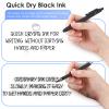 Gel Pens, 6PCS 0.5mm Black Ink Fine Point Pens With Smooth Writing, Office Supplies, Anniversary Birthday Gifts for Men Women, Quick Dry Pen For Journaling, Nurse Aesthetic Pen (Elegant Black) view 3