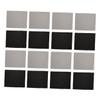 FRCOLOR 40pcs Supple Eyewear Cleaning Cloth Anti-Fog Microfiber Glasses Wipes for Laptops Phones and Screens Soft and Reusable Lens Cleaning Gray view 1