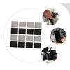 FRCOLOR 40pcs Supple Eyewear Cleaning Cloth Anti-Fog Microfiber Glasses Wipes for Laptops Phones and Screens Soft and Reusable Lens Cleaning Gray view 3