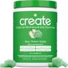 Create Creatine Monohydrate Gummies for Men & Women, Boost Focus, Strength, and Endurance, Anti-Melting Formula, Vegan, Gluten-Free, Non-GMO, 1.5g of Creatine per Gummy (Sour Green Apple) view 1