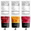 Zest Delites Freeze Dried Fruit Bulk Pack (9.54 Oz), Freeze Dried Strawberries, Bananas, Apple Chips, Healthy Dehydrated Fruit Crisps Variety Pack, No Sugar Added, No Additives, 0.53 Oz x 18 Packs view 2