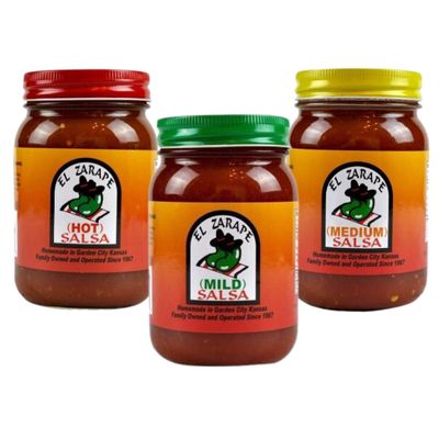 NineLife Basics El Zarape Salsa, 32oz - Pack of 3 (VARIETY (1 of Each))