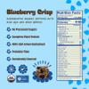 Clusterbucks Superfood Clusters  Grain-Free, Keto-Friendly Granola with Regeneratively Grown Sprouted Buckwheat Gluten-Free, Low-Carb, Organic Healthy Snack (6 Ounce (Pack of 3), Blueberry Crisp) view 2