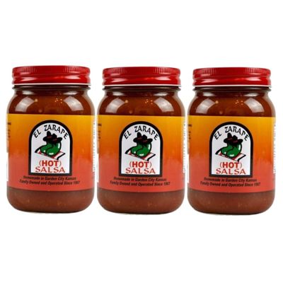 NineLife Basics El Zarape Salsa, 32oz - Pack of 3 (HOT)