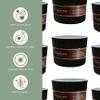 Pecksniffs Black Tall Bourbon & Mandarin Scented Candle | 3 Wicks, 283g/9.9oz view 4