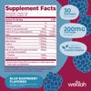 Wellah Get-Going Pre-Workout Drink Mix (Blue Raspberry Flavored, 30 Servings) - with Citrulline Malate and L-Theanine, 200mg of Natural Caffeine & 1000mg of Beta-Alanine view 2