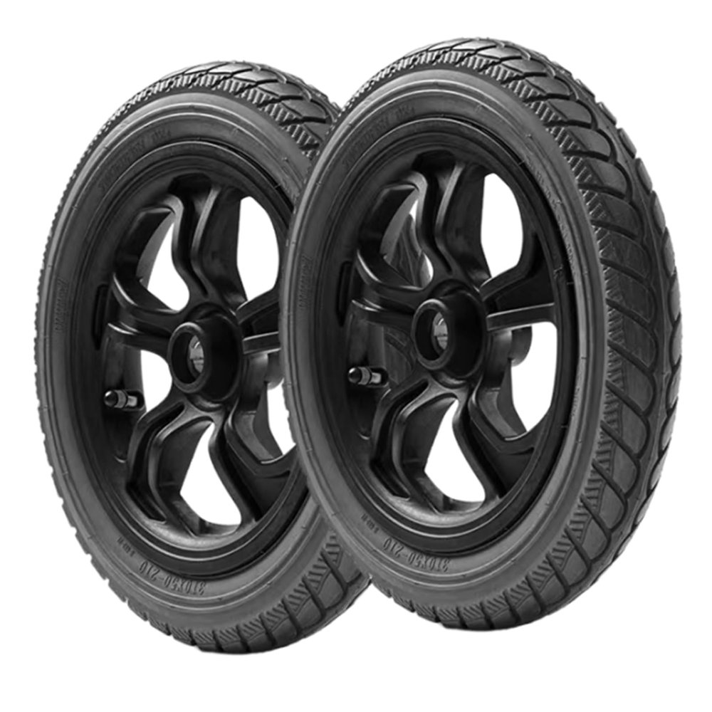 12 Inch Wheelchair Replacement Wheel, Electric Wheelchair Rear Wheel Accessories, Rubber Inflatable Wheel