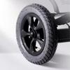 12 Inch Wheelchair Replacement Wheel, Electric Wheelchair Rear Wheel Accessories, Rubber Inflatable Wheel view 2