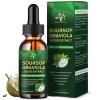 (2 Pack) 7 in 1 Organic Soursop Extract with Sea Moss, Soursop Oil Bitters Liquid Drops Supplements for Cell Support & Regeneration, Herbal Graviola Leaf Tincture, Immune Boost, Vegan, 1 Fl Oz view 1