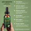 (2 Pack) 7 in 1 Organic Soursop Extract with Sea Moss, Soursop Oil Bitters Liquid Drops Supplements for Cell Support & Regeneration, Herbal Graviola Leaf Tincture, Immune Boost, Vegan, 1 Fl Oz view 2