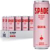 Spade Soda Guava 12 Pack, Premium All-Natural, No Sugar, No Calories, Electrolytes, Magnesium, Potassium, Healthy Non GMO, Sweet Quality Stevia, No Artificial Sweeteners, Great Taste, Bold Taste view 1