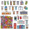 CRAVEBOX Snack Box (130 Count) Valentines Variety Pack Care Package Gift Basket Adult Kid Guy Girl Women Men Birthday College Student Office College Back to School view 2