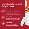 Ombre 3-in-1 Probiotic, Prebiotic and Postbiotic for Digestive Health & Gut Health - 45 Billion CFU - Bloating, Constipation & Gas Relief - Metabolic & Immune Support for Women & Men, 30 Day Supply view 3