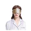 100% Mulberry Silk Sleep Mask for Women/Men Airplane Travel, Pure 22 Momme Silk Eye Mask Blackout for Sleeping, Ajustable, Luxury, Anti Wrinkle, Anti Aging Silk Blindfold, Made in USA (Taupe) view 1