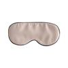 100% Mulberry Silk Sleep Mask for Women/Men Airplane Travel, Pure 22 Momme Silk Eye Mask Blackout for Sleeping, Ajustable, Luxury, Anti Wrinkle, Anti Aging Silk Blindfold, Made in USA (Taupe) view 3