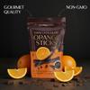 BeeMax Dark Chocolate Covered Dried Orange Sticks - 3.5 oz Resealable Pouch (Pack of 1) - Non-GMO, Premium Belgian Chocolate Covered Fruit Sticks - Great for Snacking, Gifting & Dessert Treats view 4