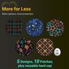 Amolyfe - Dexcom G7 & Stelo Adhesive Patches, 10-Pack Dexcom G7 Stelo Overpatches, Bump-Proof with Hard Cap, Waterproof, Breathable, Medical Adhesive, 10-Day CGM Protection (Star) view 2