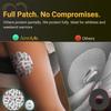 Amolyfe - Dexcom G7 Over Patches, 10-Pack Dexcom Stelo Overpatches, Bump-Proof with Hard Cap, Waterproof, Breathable, Medical Adhesive, 10-Day CGM Protection (Flower) view 3