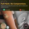 Amolyfe - Dexcom G7 Adhesive Patches, 10-Pack Dexcom Stelo Overpatches, Bump-Proof with Hard Cap, Waterproof, Breathable, Medical Adhesive, 10-Day CGM Protection (Heart Printed) view 3