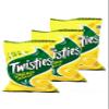 Twisties Poulet Chicken Flavor Snacks (Pack Of 3 x 250g Ea) Unique Chicken Flavored ... Twisties view 1