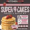 Strawberry Shortcake Super Cakes, High Protein Pancake Mix, Healthy Protein Pancakes for a Nutritious Breakfast, High Protein Breakfast Pancake Mix - 13.08 oz. view 1