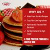 Strawberry Shortcake Super Cakes, High Protein Pancake Mix, Healthy Protein Pancakes for a Nutritious Breakfast, High Protein Breakfast Pancake Mix - 29 Oz view 4