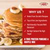 Banana Nut Bread Super Cakes, High Protein Pancake Mix, Healthy Protein Pancakes for a Nutritious Breakfast, High Protein Breakfast Pancake Mix - 13.08 Oz view 4