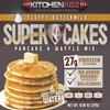 Buttermilk Super Cakes, High Protein Pancake Mix, Healthy Protein Pancakes for a Nutritious Breakfast, High Protein Breakfast Pancake Mix - 13.08 Oz view 1