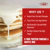 Buttermilk Super Cakes, High Protein Pancake Mix, Healthy Protein Pancakes for a Nutritious Breakfast, High Protein Breakfast Pancake Mix - 13.08 Oz view 4