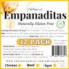 3-12 PACK (36 MINI CHICKEN EMPANADAS) GLUTEN FREE, HANDMADE USING NATURAL INGREDIENTS, NO GMO. AIR FRY OR BAKED OR DEEP FRY. view 2