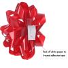 25 Pcs Gift Bows Assortment - 3 Size Gift Bowsand 1 Crimped Curling Ribbons, Perfect for Christmas, HolidayBirthdays, Weddings, Baby/Bridal Showers, Party (Red) view 3