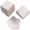 200 Pack Cocktail Napkin 2-Ply Scalloped Edged Dessert Napkins Folded 5 x 5 Inches Disposable Napkins for Dinner Wedding Birthday Party Bridal Anniversary Reception Event (White) view 1