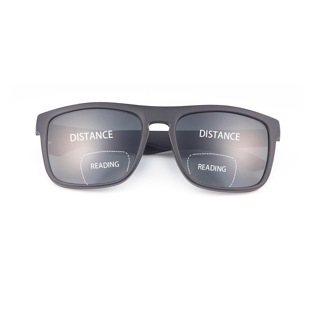 Vepiant Polarized Bifocal Reading Sunglasses for Men Women Blue Light Blocking Glasses Black Lens UV Protection Outdoors Sun Readers Lightweight Driving Eyeglasses Tinted Shades Anti Glare Eyewear 2.0