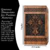 Stellar Exports Elegant Cross Urn for Human Ashes Adult Male Female - Urns for Human Ashes Adult Man, Cremation Urns for Men Women, Wood Urns for Human Ashes (Antique Black, Small-100 Cu.in) view 3