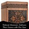 Stellar Exports Elegant Cross Urn for Human Ashes Adult Male Female - Urns for Human Ashes Adult Man, Cremation Urns for Men Women, Wood Urns for Human Ashes (Antique Black, Small-100 Cu.in) view 4