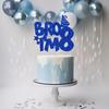 Jenrtvis Bro I'm 8 Cake Topper, 8th Birthday Cake Topper, Happy 8th Birthday Party Decoration, Eight Years Old Bday Cake Picks Eight Fabulous Cake Decorations Blue Glitter view 4