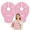 Breast Therapy Ice Packs Large Hot Cold Breast Pads, Nipple Cooling Gel Pads for Clogged Milk Duct Relief, Engorgement, Breast Augmentation Surgery, Breastfeeding Essentials for New Moms, 2 Pack view 1