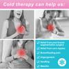 Breast Therapy Ice Packs Large Hot Cold Breast Pads, Nipple Cooling Gel Pads for Clogged Milk Duct Relief, Engorgement, Breast Augmentation Surgery, Breastfeeding Essentials for New Moms, 2 Pack view 2