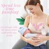 Breast Therapy Ice Packs Large Hot Cold Breast Pads, Nipple Cooling Gel Pads for Clogged Milk Duct Relief, Engorgement, Breast Augmentation Surgery, Breastfeeding Essentials for New Moms, 2 Pack view 4