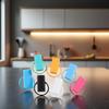 5Pcs Random Color Silicone Lighter Case, Portable Silicone Lighter Cover,Colorful Lighters Holder Non-Slip Case Smell Proof, Crush Proof Cover, House Supplies Lighter Pouches view 4