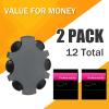 (12 Pcs) Minifit Prowax Wax Guards Filters for Oticon Hearing Aids,Oticon Minifit Hearing Aids Replacement Parts Supplies Cleaning Kit Accessories2 Packs view 4