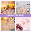 LOGOFUN 50Pcs Organza Bags Butterfly Printed Organza Jewelry Candy Bags Small Mesh Party Favor Bags with Drawstring for Wedding Birthday Party Supplies - Purple & Silver view 4