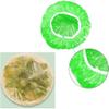APXMMVW 120 pieces of elastic food lids, reusable food storage lids, colorful cling film bowl lids, kitchen, home, outdoor picnic plates, plastic lids, green;yellow;pink view 2