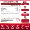 ZEBORA CoQ10-200mg with Trans-Resveratrol, PQQ & Vitamin E - High Absorption Coenzyme-Q10 with BioPerine - Powerful Antioxidant for Heart & Energy-Production,120 Veggie Capsules view 2