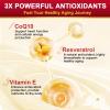 ZEBORA CoQ10-200mg with Trans-Resveratrol, PQQ & Vitamin E - High Absorption Coenzyme-Q10 with BioPerine - Powerful Antioxidant for Heart & Energy-Production,120 Veggie Capsules view 4