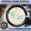 10X 30X Large Floor Magnifying Glass with Light and Stand,36 LED Flexible Gooseneck Floor Magnifying Lamp, Lighted Magnifiers for Reading,Sewing,Crafts,Painting,DIY,Close Work,Repair view 3