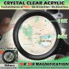 10X 30X Large Floor Magnifying Glass with Light and Stand,36 LED Flexible Gooseneck Floor Magnifying Lamp,Clip on Lighted Magnifiers for Reading,Sewing,Crafts,Painting,DIY,Close Work view 3