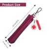 1 Pack Mini Red Mesh Epi Pens Carrying Case EpiPen Carrier - Convenient Travel Case for Allergy and Diabetes - Fits Put in 1 Epi Pens view 4