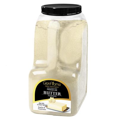 GranAroma Butter Powder, Additive & Seasoning, Savory Flavor, Creamy Ingredient (68.8 Ounce)